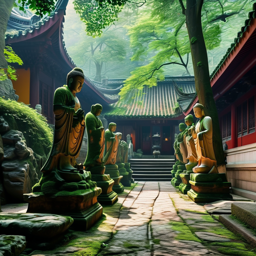 灵隐寺历史古迹